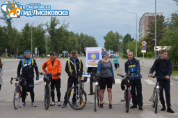 Участники велопробега вернулись домой