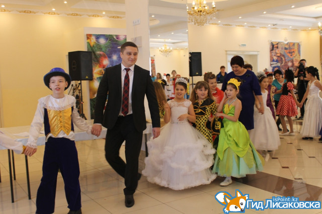 В Лисаковске состоялась ёлка акима города