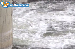 Плановый сброс воды с Кызылжарского водохранилища