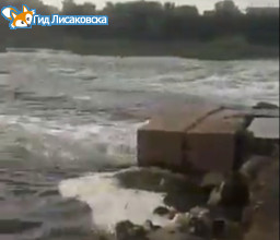 Объездную дорогу до Лисаковска смыло