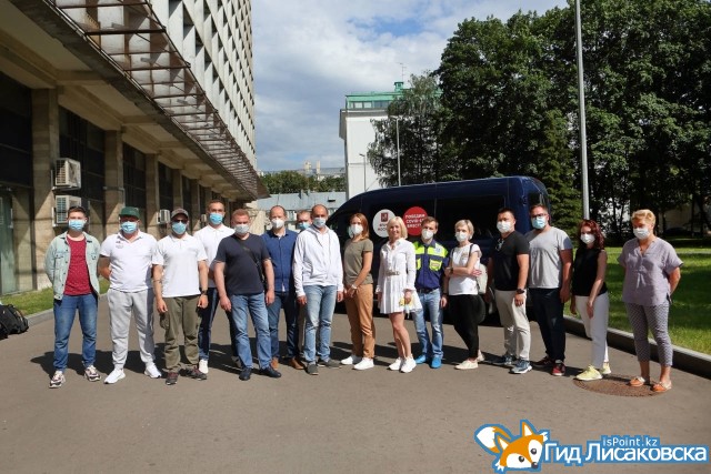 Московские врачи оказали помощь Лисаковску в борьбе с коронавирусом