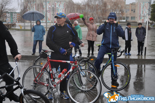 В Лисаковске открыт велосезон