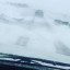 Буран на трассе в Лисаковск