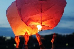 Китайский небесный фонарик за 250 тнг Китайский небесный фонарик за 250 тнг